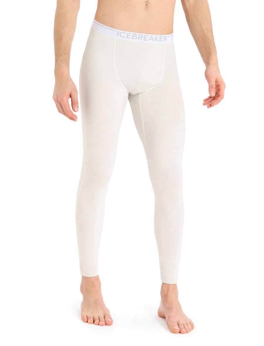 Leggings Icebreaker 15.5 Merino Thermal Homme Blanche | FR 1123AHKP